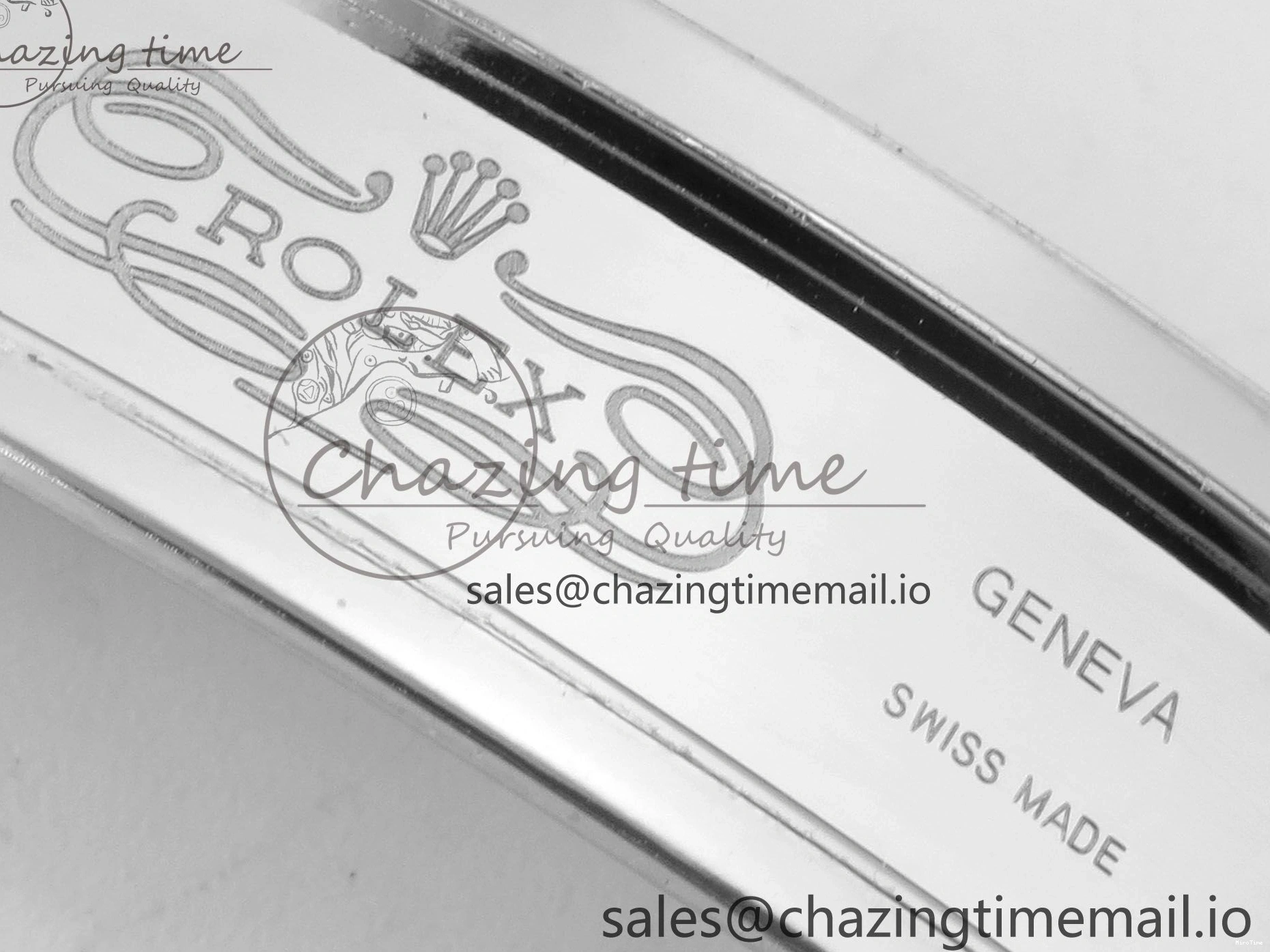 MiroTime 0426 FastDry DateJust 36 SS RG ARF 1:1 Best Edition 904L Steel White MOP Diamonds Dial on Oyster Bracelet SH 57